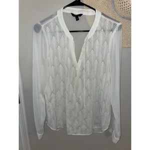 Like new sheer blouse